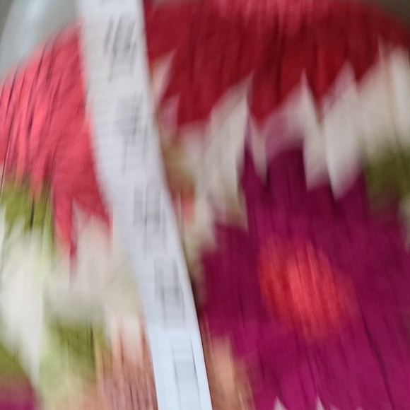 Vera Bradley Hello Dahlias Retired Purse Shoulder Bag Floral Kiss Lock GUC READ - Picture 15 of 16